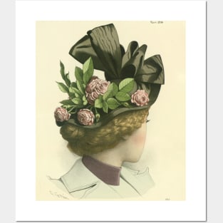 Vintage millinery: March 1894 Posters and Art